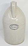Antique Hayner Whiskey Lock Box 290 Dayton Ohio 11-INCH Jug Crock Vsb. Fixed Price $79.99.