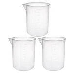 3PACK Measuring Cup Labs Pp Graduated Beakers 1000ML. Fixed Price $18.56.