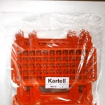Pack Of Fold & Snap Kartell 565-10 Test Tube Racks Red 60 Place X 16MM Full Pp. Fixed Price $50.00.