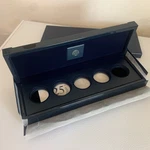 25TH Anniversary Silver Eagle Display Box - No Coins Empty Pad Containers. Fixed Price $19.00.