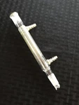 Kontes Bantam-ware 14/20 Glass West Condenser W/ Medium 110MM Jacket Chipped. Fixed Price $38.99.