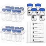 Threlaco 20 Pcs 2ML Sealed Sterile Empty Vials With Self Healing Blue. Fixed Price $17.50.
