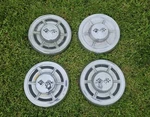 Set Of 4 1959-1960 Chevy Bel Air Impala Dog Dish Biscayne. Fixed Price $199.00.