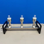 Pall Life Sciences 3-PLACE Aluminum Filter 15402 Funnel Manifolds Filtration. Fixed Price $995.00.