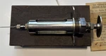 Vintage B-d Champion Veterinary Syringe #507/25 Glass Stainless Steel Cc. Fixed Price $79.90.