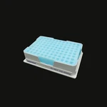 Eppendorf Pcr Cooler Tube Rack, Blue. Fixed Price $75.00.