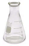Pyrex 4980-125, 125ML Narrow Mouth Erlenmeyer Flasks W/ Heavy Duty Rim (single). Fixed Price $8.83.