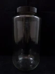 New Qorpak Clear Glass 32OZ Ounce Wide Mouth Bottle Jar Lined 70-400 Screw Cap. Fixed Price $9.59.