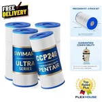 4-PACK Pentair Compatible Pool Filter Cartridges For Crystal-clear Water. Fixed Price $203.84.