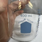 Corning Pyrex 400ML Griffin Beaker Glass Vista Flat Bottom 70000 Lot Of 10. Fixed Price $129.95.