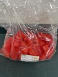 Stockcap 084641 Red Ldpe End Caps 1.5" 1.0" - Open Bag Approx. 100 Count. Fixed Price $32.50.