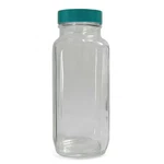 Qorpak GLC-01336 Bottle French Sq W/ Cap 240 Ml, PK24. Fixed Price $83.85.