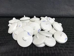 New (28) Fisherbrand 45MM High-form Porcelain Crucible Lid Cover FB-965-U. Fixed Price $79.99.