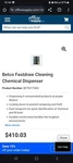 Betco 92174-00 Fastdraw Pro 4-BAY Dispenser Chemical Management System New!. Fixed Price $70.00.
