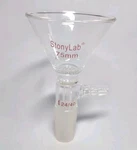 Stonylab Borosilicate Glass Filter Funnel 75MM Top Outer Dimension, 24/40 Inner. Fixed Price $15.99.