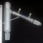 Summit Reseach Short Path Distillation Head 34/45. Dual Jacketed Borosilicate. Fixed Price $189.99.