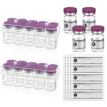 Threlaco 20 Pcs 5ML Sealed Sterile Empty Vials With Self Healing Injection Port. Fixed Price $28.00.