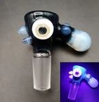 Atomic Stardust Uv Cyclops 14MM Glass Bowl By Subconscious Design Usa. Fixed Price $55.00.