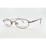 Zimco Tyler Eyeglasses Frames Brown Stainless Steel Oval 46-19-135 28527. Fixed Price $31.99.