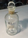 Wheaton Glass 250ML Narrow Mouth Reagent Bottle With Stopper. Fixed Price $24.99.