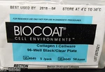 Pack Of Becton Dickinson Biocoat Collagen 1 Cellware 96 Well Plate 354649. Fixed Price $49.99.