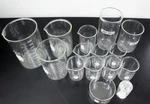 Chemglass Cylinders Box, Labconco Misc. With Glassware (3364657). Fixed Price $200.00.