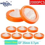 Glass Fiber Syringe Filters Gf Hydrophilic Membrane,hplc,gc 25MM,0.7 Mnonsterile. Fixed Price $50.59.