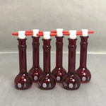Kimble Kimax Volumetric 20 Ml Ray-sorb Class With Stopper Qty 6 Flasks. Fixed Price $148.50.