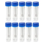 10PCS Laboratory Feces Container Sample Cup 25-30ML Plastic Specimen With.... Fixed Price $20.59.