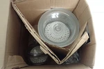 Wheaton Dry Seal Glass Desiccator 6" & 8" W/ Coorstek 60455 Plate. Fixed Price $125.00.