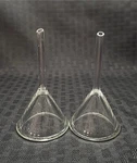 Set Of (2) Kimble Kimax Glass 45MM 58 Short Stem Filling Funnel 28950-45. Fixed Price $17.99.