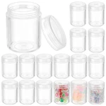 Benecreat 24 Pack Clear Bead Jar Empty Plastic 40ML-3.9X5CM,. Fixed Price $27.18.