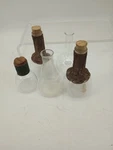 Vintage Lot Of Various Pyrex 3 Have Wicker Wrap Glass Beakers Read Look 500ML. Fixed Price $25.50.