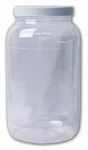Clear Gallon Jar Plastic Wide-mouth Lid. Fixed Price $10.19.