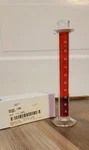 Corning Pyrex Glass Tc 100ML Lifetime Red Graduated Cylinder Spout 3046-100. Fixed Price $20.00.