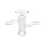 Chemglass High Vacuum Stopcock, Oblique Bore, Hollow Plug, CG-472-02. Fixed Price $100.00.