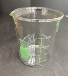 Kimble-chase Griffin 250 Ml Glass Green Scale Total Of 8 Beakers. Fixed Price $38.02.