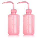 Melphoe Tattoo Wash Bottle Squeeze, 2PCS 250ML Water Squirt 8.5 Ounces, Pink. Fixed Price $9.11.