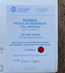 New Beckman Coulter Biomek Modular Reservoir 150ML 372784 12 Sterile. Fixed Price $29.99.