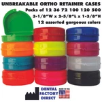 Dental Retainer Box Orthodontic Appliance Guard Snap Closure, 12-500 Cases Usa. Fixed Price $315.00.
