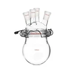 1000ML Glass Reactor 24/40 Four Necks Round Bottom 4-NECK 1L Lab Reaction Ket.... Fixed Price $222.14.
