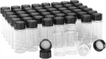 Clear Glass Vials With Screwcap Empty Bottles Liquid Sampling Sample.... Fixed Price $25.84.