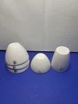 Set Of 5 Coors Usa White Porcelain Lab Crucibles /chemistry Very Good Condition. Fixed Price $18.00.