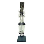 220V 5L Double Glass Reactor Chemical Lab Jacketed Vessel. Fixed Price $1524.25.