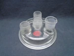 Wilmad-labglass 4-NECK Molded Reaction Vessel Lid Cover 100MM Flange 29/32 Outer. Fixed Price $259.99.