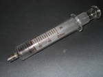 Popper & Sons 20CC Perfektum Micro-mate Glass Syringe W/ Luer Lock Tip, 14-825. Fixed Price $20.24.
