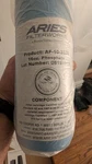 Aries 1LB Phosphate Filter Cartridge AF-10-3328 Size 2.5"X10" (pack Of 6). Fixed Price $145.00.