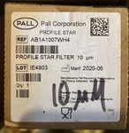 Pall Profile Star Filter Cartridge 10UM Model AB1A1007WH4 ++ New. Fixed Price $100.00.