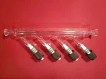 Chemglass AF-0061-02 Inert Gas Air-free Schlenk 4 Port Vacuum Manifold. Fixed Price $190.00.