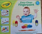 Crayola Easy Clean Fingerpaint Set. Fixed Price $16.99.